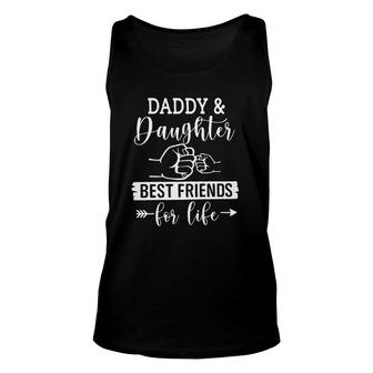 Daddy And Daughter Best Friends For Life Father's Day Fist Bump Tank Top | Mazezy CA