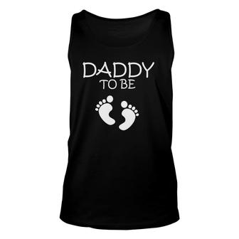 Daddy To Be New Dad Gift Tee Unisex Tank Top | Mazezy