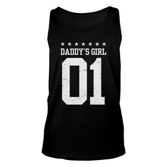 Daddy's Girl 01 Matching Women Daughter Father's Day Pullover Tank Top | Mazezy