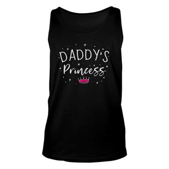 Daddy's Princess Daddy's Girl Daughter Favoritism Unisex Tank Top | Mazezy