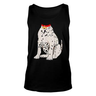 Dalmatian Funny Costume For Halloween , Lovely Dog Themed Unisex Tank Top | Mazezy