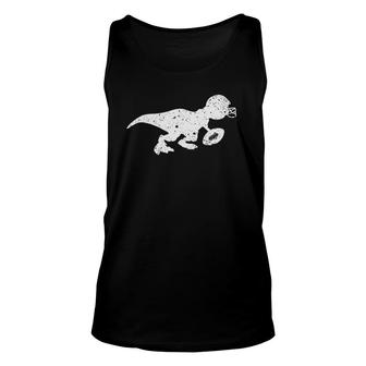 Dinosaurs Reptile Football Rugby Rugger Player Game Gift Unisex Tank Top | Mazezy