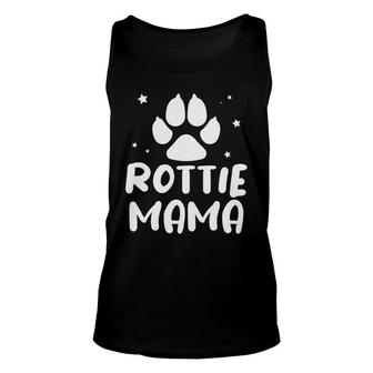 Dog Mom Mothers Day Rottie Mama Rottweiler Lover Unisex Tank Top - Thegiftio UK