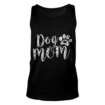 Dog Mom Women Dog Mom Paw Print Summer Animal Unisex Tank Top - Thegiftio UK