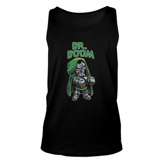 Dr Doom Game Lover Gift Unisex Tank Top | Mazezy