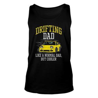 Drifting Dad Drifter Car Racing Car Enthusiast Tuning Unisex Tank Top | Mazezy