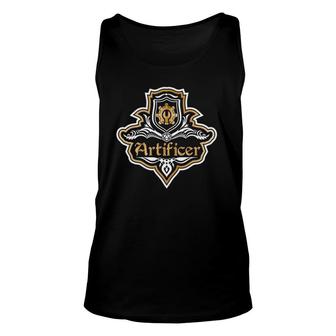 Dungeons And Rpg Dragons Artificer Class Unisex Tank Top | Mazezy