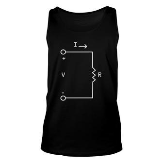 Electrical Engineer Electrical Circuit Unisex Tank Top | Mazezy