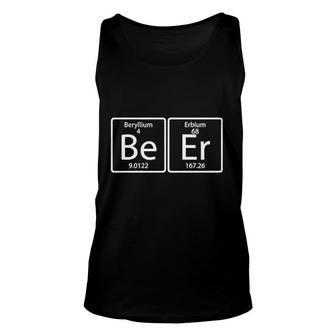 Element Of Beer Nerdy Science Unisex Tank Top | Mazezy