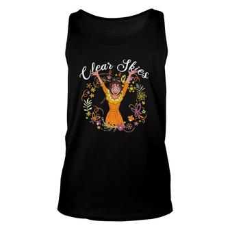 Encanto Pepa Clear Skies Floral Unisex Tank Top | Mazezy CA