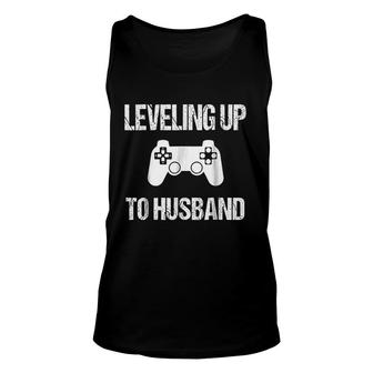 Engagement For Groom Video Game Lovers Unisex Tank Top - Thegiftio UK