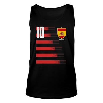 Espana Spain Futbol Soccer Jersey Unisex Tank Top | Mazezy
