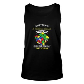 Every Film Is A Puzzle Unisex Tank Top | Mazezy