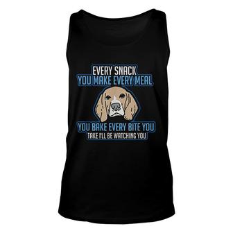 Every Snack You Make Every Meal You Bake Beagle Mom Gifts Mothers Day V2 Unisex Tank Top - Thegiftio