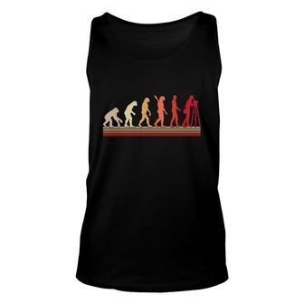 Evolution Surveyor Funny Vintage Retro Style Unisex Tank Top - Thegiftio UK