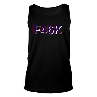 F46k Only Red White Blue Unisex Tank Top | Mazezy