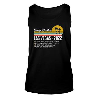 Family Vacation Las Vegas 2022 Matching Family Trip Group Unisex Tank Top | Mazezy
