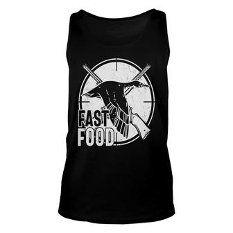 Fast Food Hobby Hunting Hunter Lovers Idea Unisex Tank Top - Thegiftio UK