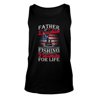 Father And Daughter Fishing Partners For Life Unisex Tank Top | Mazezy