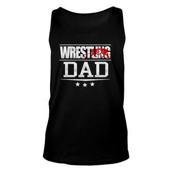 Father Gifts Freestyle Wrestling Dad Gift Unisex Tank Top | Mazezy DE