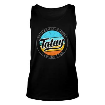 Father's Day Gift For Tatay Filipino Pinoy Dad Unisex Tank Top | Mazezy