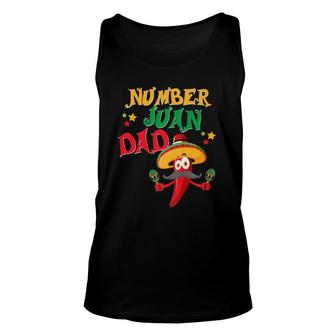 Father's Day Juan Dad Funny Spanish Mexican Gift Father Unisex Tank Top | Mazezy