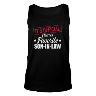 Favorite Son-In-Law From Mother-In-Law Or Father-In-Law Unisex Tank Top | Mazezy