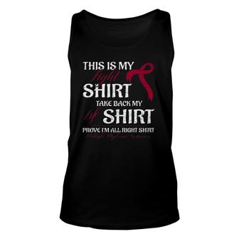 This Is My Fight Multiple Myeloma Awareness Fighters Premium Tank Top | Mazezy