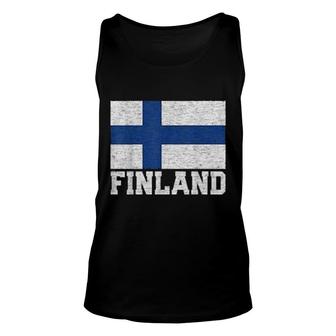 Finland Flag Country Home Christmas Family Unisex Tank Top | Mazezy
