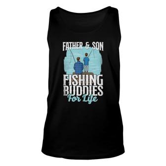 Fishing Buddies Dad Father Son Unisex Tank Top | Mazezy