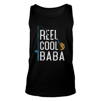 Fishing Reel Cool Baba Father’S Day Gift For Fisherman Baba Unisex Tank Top | Mazezy