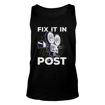 Fix It In A Post - Fix It In A Post Unisex Tank Top | Mazezy