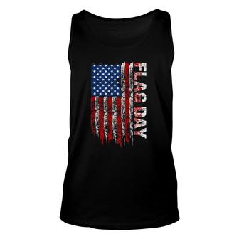 Flag Day - American Flag Apparel Unisex Tank Top | Mazezy
