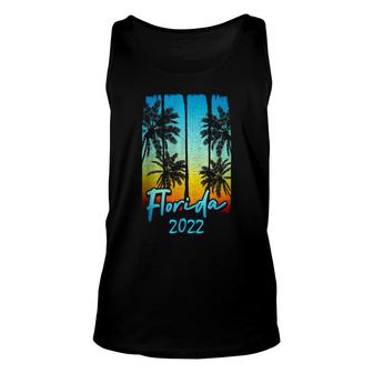 Florida Beach Vintage Family Vacation 2022 Spring Break Unisex Tank Top - Thegiftio
