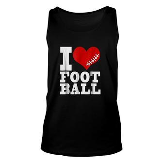 Football Game Day I Love Football Unisex Tank Top - Thegiftio