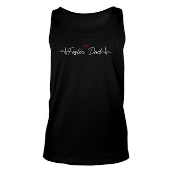 Foster Parent Dad Pride Foster Care Unisex Tank Top | Mazezy