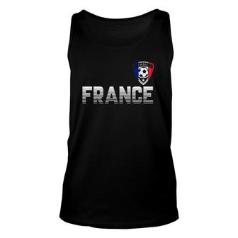 France Soccer Jersey 2021 French Football Team Fan Unisex Tank Top | Mazezy