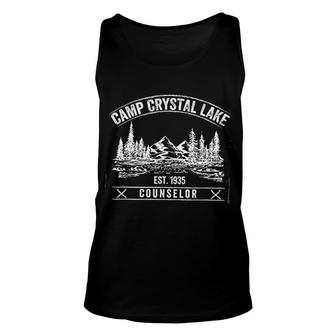 Friday 13th Camp Crystal Lake Unisex Tank Top | Mazezy
