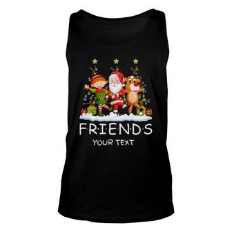 Friends Christmas For Special Day Unisex Tank Top | Mazezy