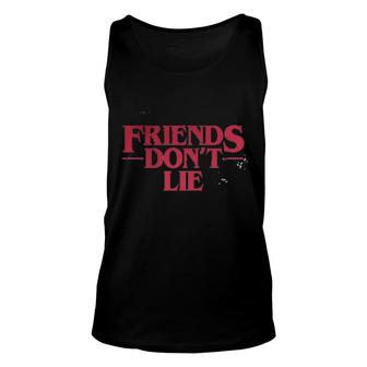 Friends Don’t Lie Tie Dye Youth Unisex Tank Top | Mazezy
