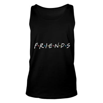 Friends Funny Graphic Unisex Tank Top | Mazezy