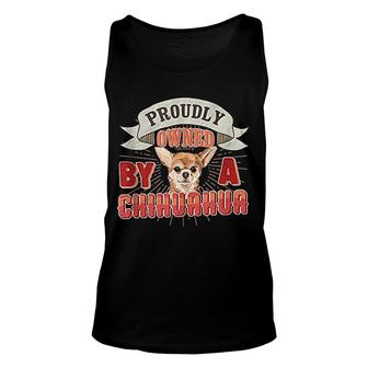 Funny Chihuahua Mom Or Dad Unisex Tank Top | Mazezy