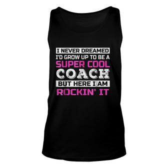 Funny Coach Appreciation Thank You Unisex Tank Top - Thegiftio