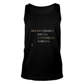 Funny Computer Science Programmer Unisex Tank Top | Mazezy