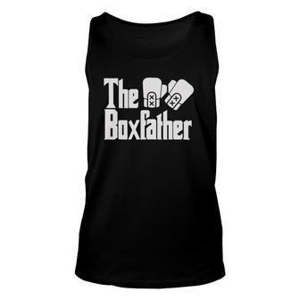 Funny Fathers Day The Box-Father Boxing Boxer Dad Gift Men Unisex Tank Top | Mazezy