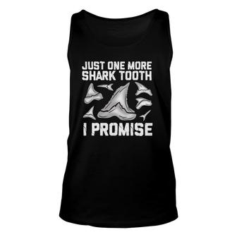 Funny Fossil Shark Teeth Gift For Men Women Paleontologists Unisex Tank Top | Mazezy
