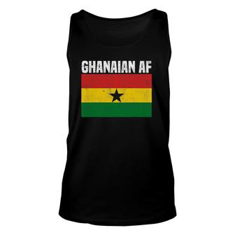 Funny Ghana Jollof Rice Vintage Gifts For Ghanaians African Unisex Tank Top | Mazezy