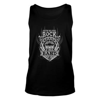 Funny Marching Band Drum Majors Rock Music Practice Unisex Tank Top | Mazezy