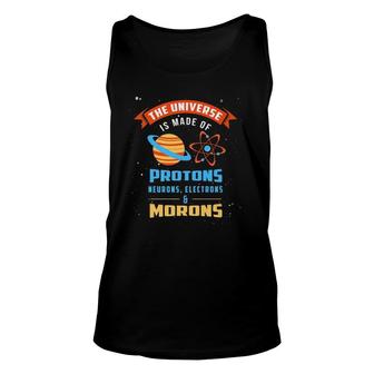 Funny Physics Gift For A Science Teacher Unisex Tank Top | Mazezy