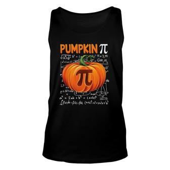 Funny Pi Day Math Teachers Pumpkin Pie Unisex Tank Top | Mazezy